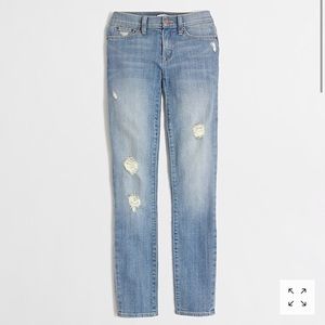 J. Crew Factory Distressed Denim Jeans 30